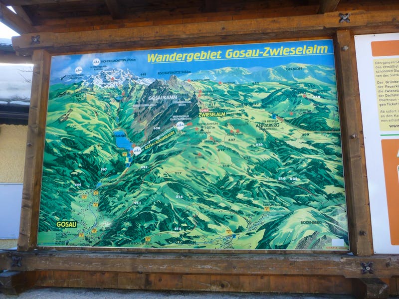 Für Wanderer ein traumhaft schönes Wandergebiet Gosau- Zwieselalm. - ©Gerd Pierschek
