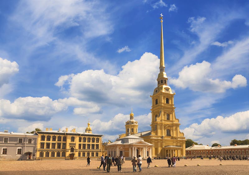 Peter und Paul Festung & Kathedrale in St. Petersburg - ©©vesta48 - stock.adobe.com