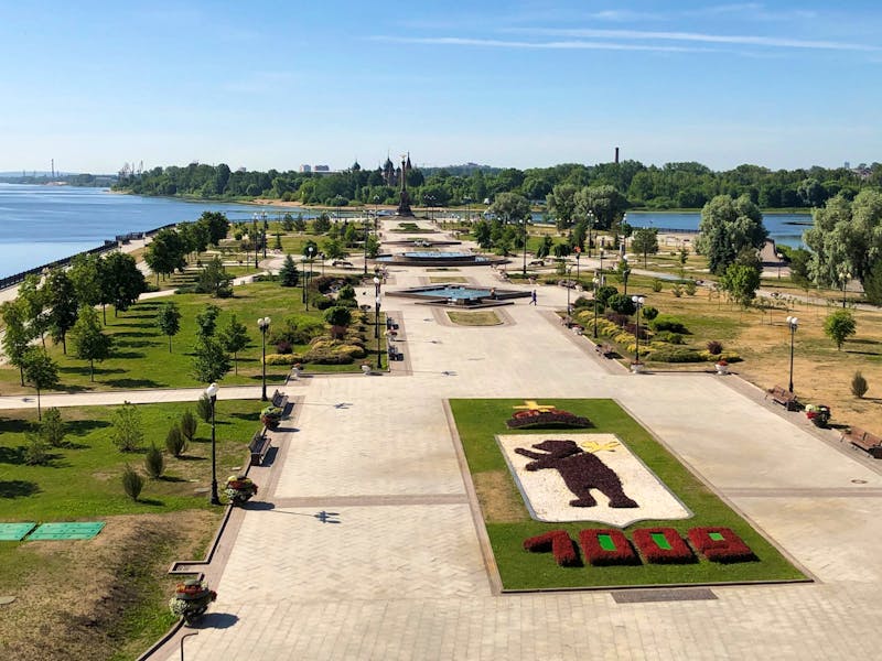 Strelka-Landzunge in Jaroslawl - ©Eberhardt TRAVEL