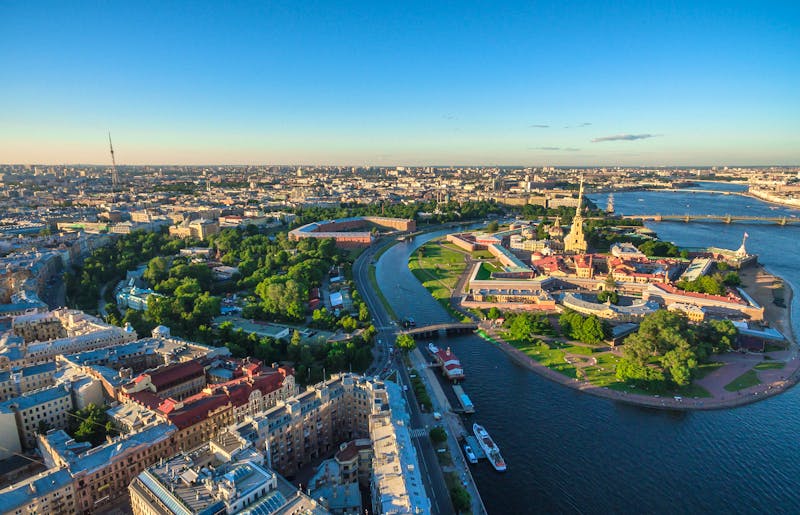 St. Petersburg mit Peter und Paul Festung - ©©a_medvedkov - stock.adobe.com