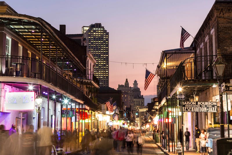 New Orleans - Bourbon Street - ©Fremdenverkehrsamt Louisiana