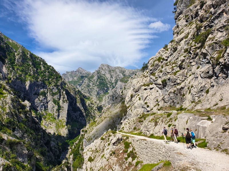 Wanderung auf der Ruta del Cares im Nationalpark Picos de Europa - ©Eberhardt TRAVEL