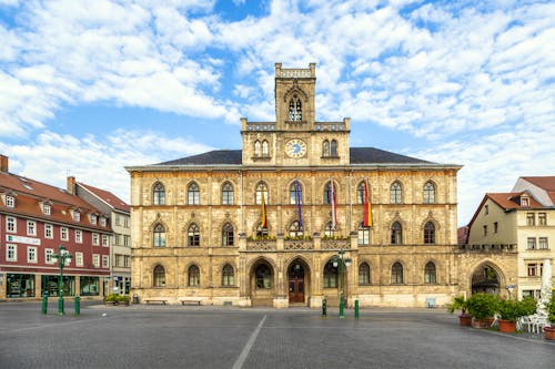 Town hall Weimar in Germany, UNESCO World Heritage Site &ndash; &copy; ©travelview - stock.adobe.com