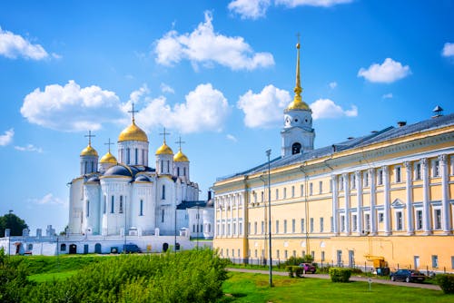 Mariä-Entschlafens-Kathedrale in Wladimir, Russland &ndash; &copy; Delphotostock - stock.adobe.com