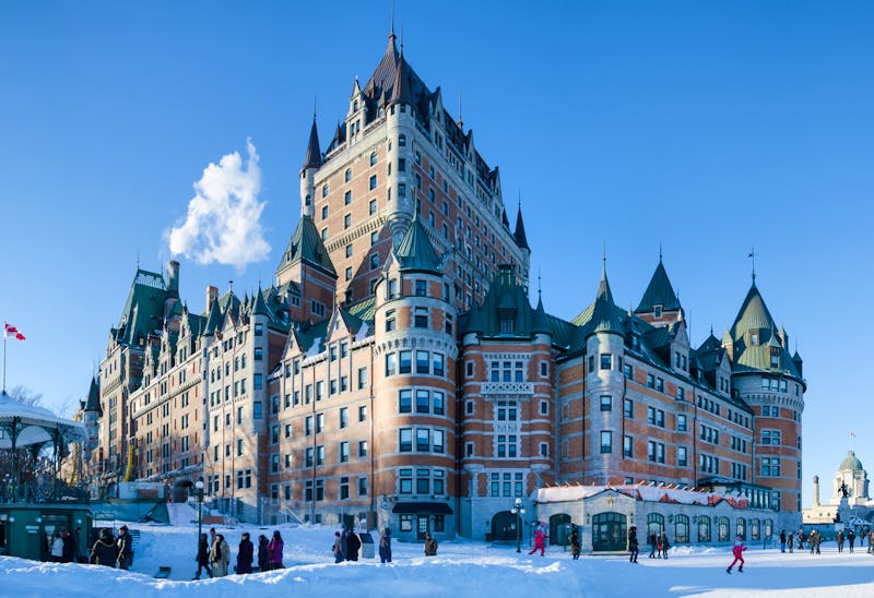 Chateau Frontenac im Winter, Quebec, Kanada - ©filtv - stock.adobe.com