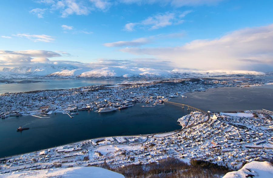 Tromsö im Winter, Norwegen – © ©U. Gernhoefer - stock.adobe.com