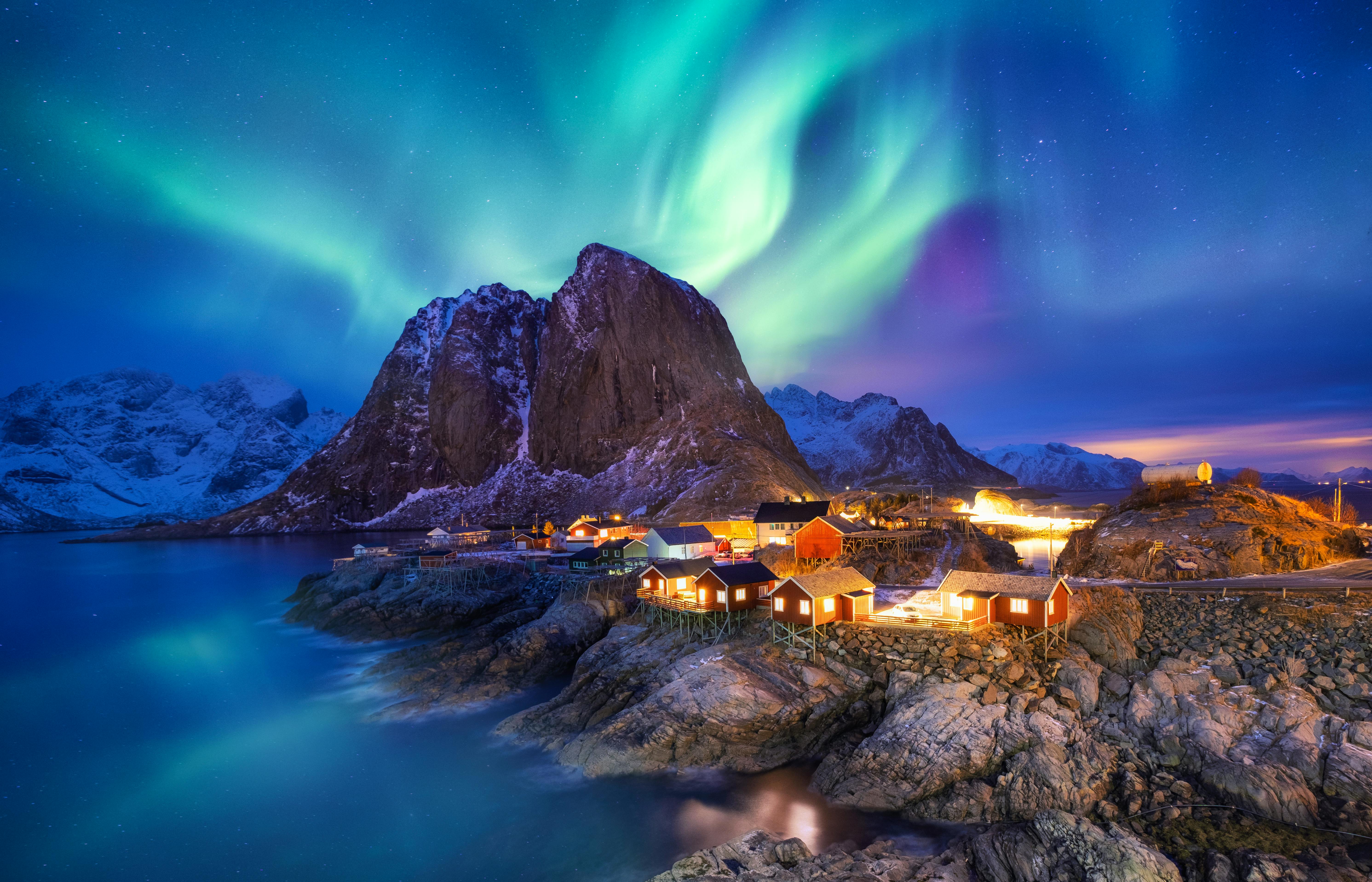 Polarlichter über den Lofoten - &copy;©Biletskiy Evgeniy - stock.adobe.com