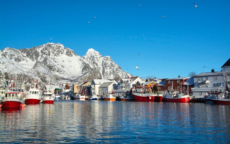 Henningsvaer auf den Lofoten - ©©U. Gernhoefer - stock.adobe.com