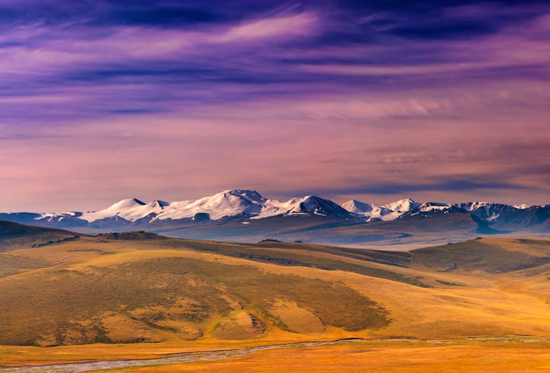 Sonnenaufgang über dem Altaigebirge - &copy;Dmitry Pichugin - stock.adobe.com