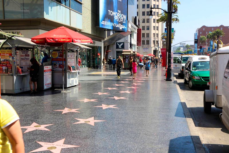 Los Angeles - Hollywood Boulevard Walk of Fame - ©Eberhardt TRAVEL