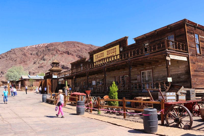 Galico Geisterstadt in der Mojave-Wüste in Kalifornien - ©Eberhardt TRAVEL