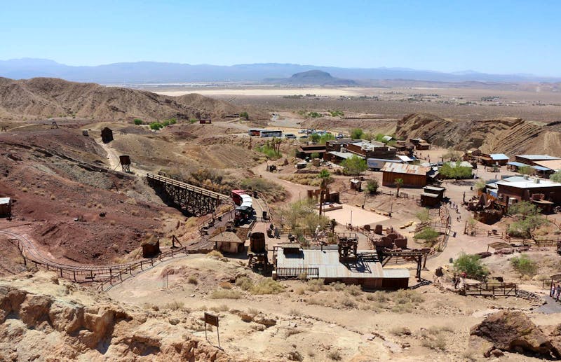 Galico Geisterstadt in der Mojave-Wüste in Kalifornien - ©Eberhardt TRAVEL