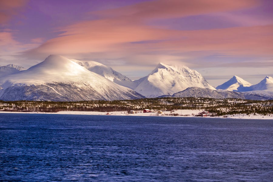 Winterlandschaft bei Tromsö - Nord-Norwegen – © ©Wolfgang Hauke - stock.adobe.com