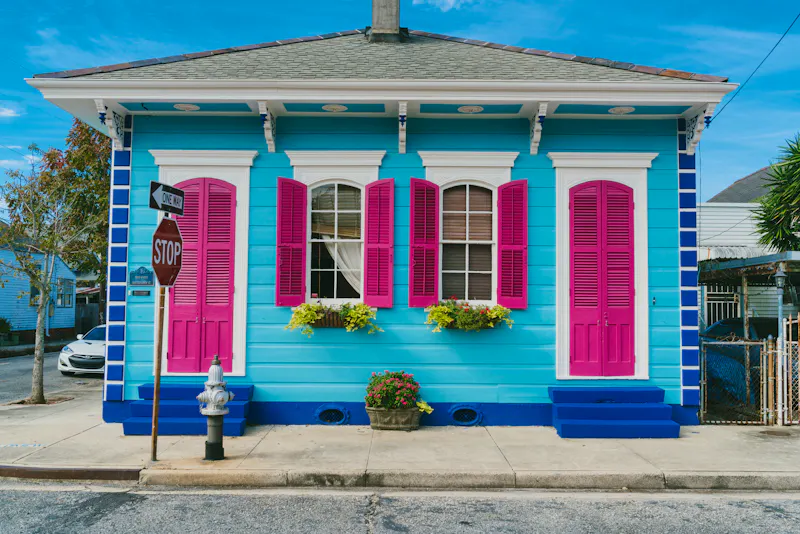 Bywater Fall Color - New Orleans - &copy;Paul Broussard