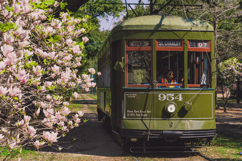 St. Charles Streetcar - &copy;Fremdenverkehrsamt Louisiana