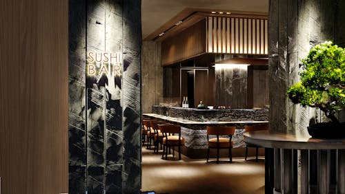 Sushi Bar 5-Sterne-Hotel Hilton Swinoujscie &ndash; &copy; Zdrojowa Gruppe