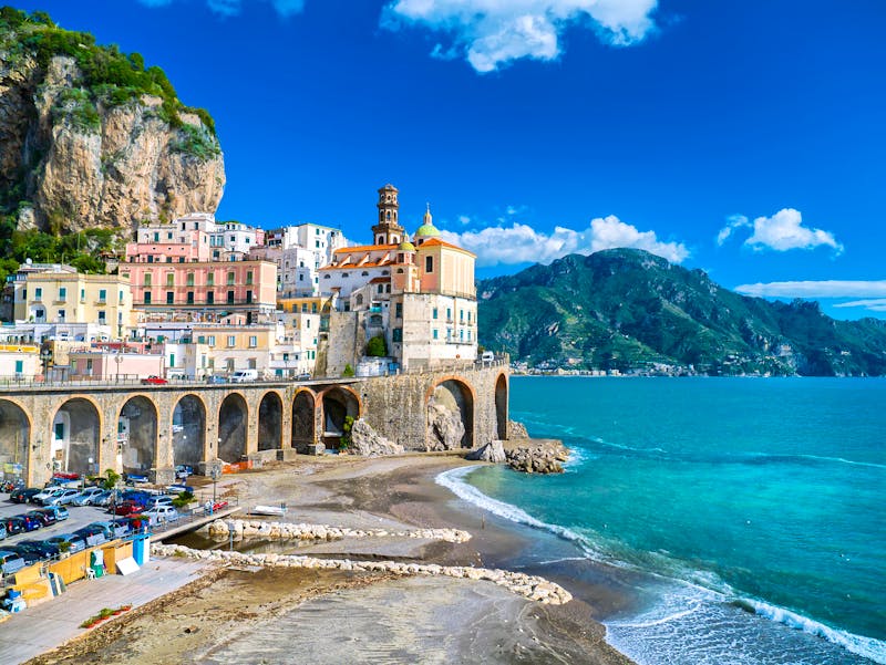 Amalfi Panorama mit Blick auf Mittelmeer, Italien - ©refresh(PIX) - stock.adobe.com