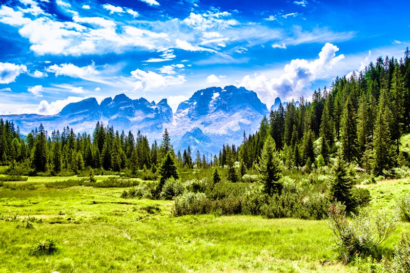 Blick auf das Brentagebirge, Italien - ©marcociannarel - stock.adobe.com