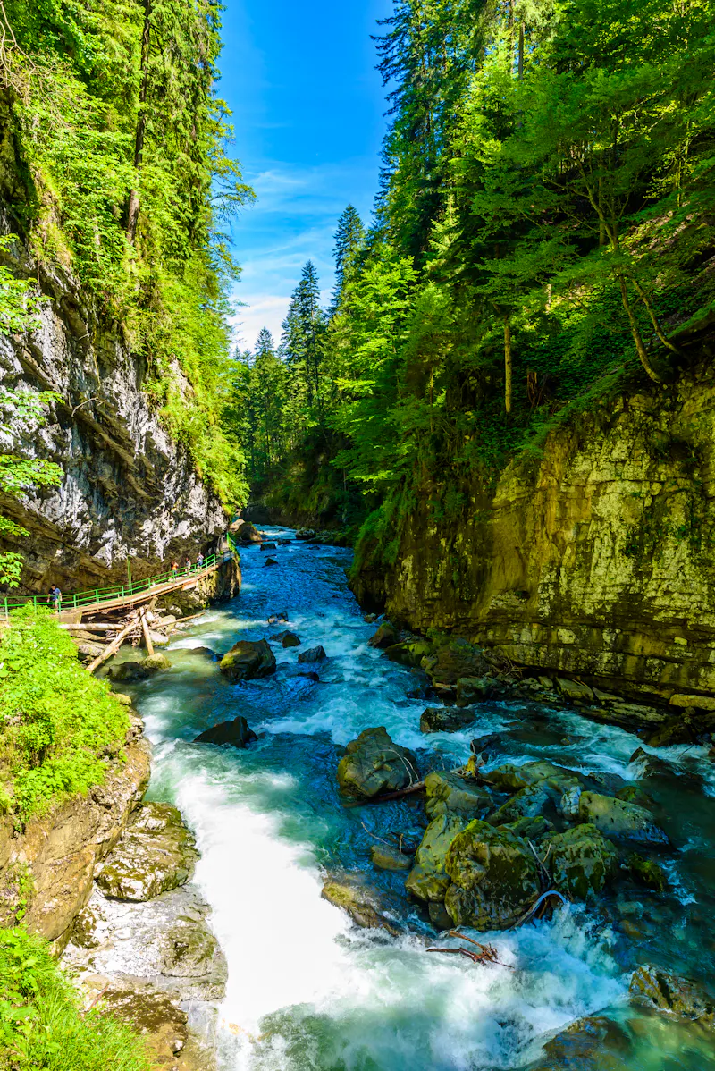 Breitachklamm, Deutschland - &copy;Simon Dannhauer - stock.adobe.com