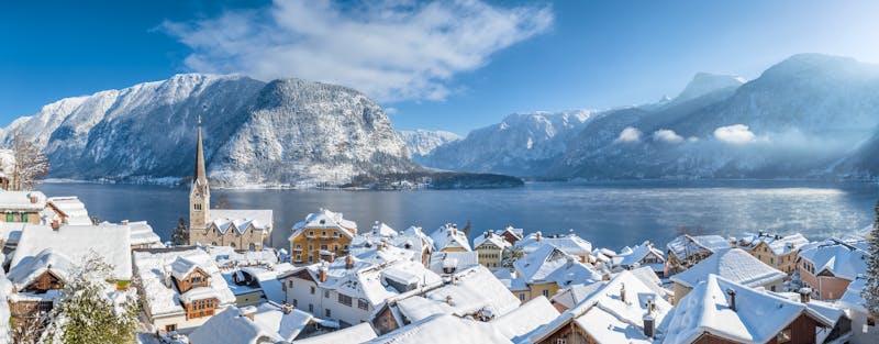 Hallstatt Dächer panorama im Winter, Österreich - ©JFL Photography - stock.adobe.com