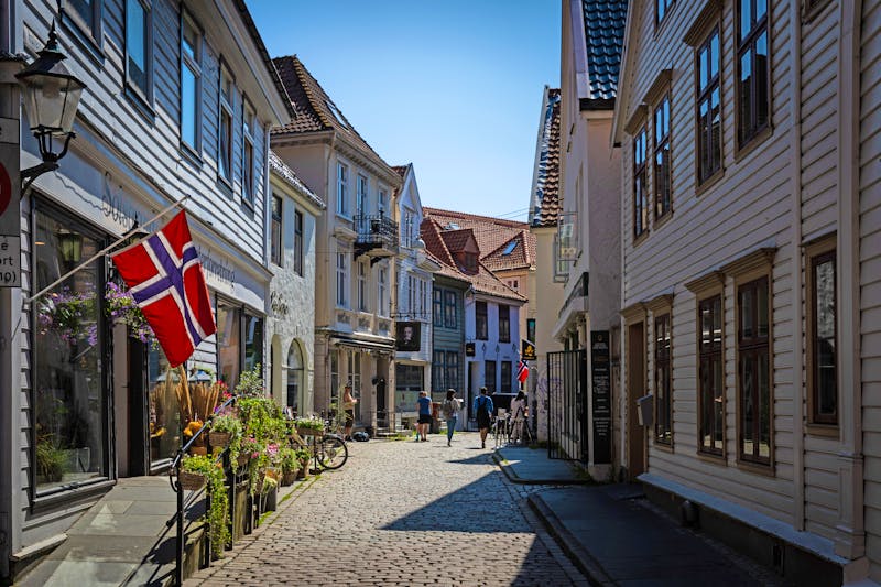 Stadtrundgang in Bergen - ©Oscar Farrera / Hurtigruten