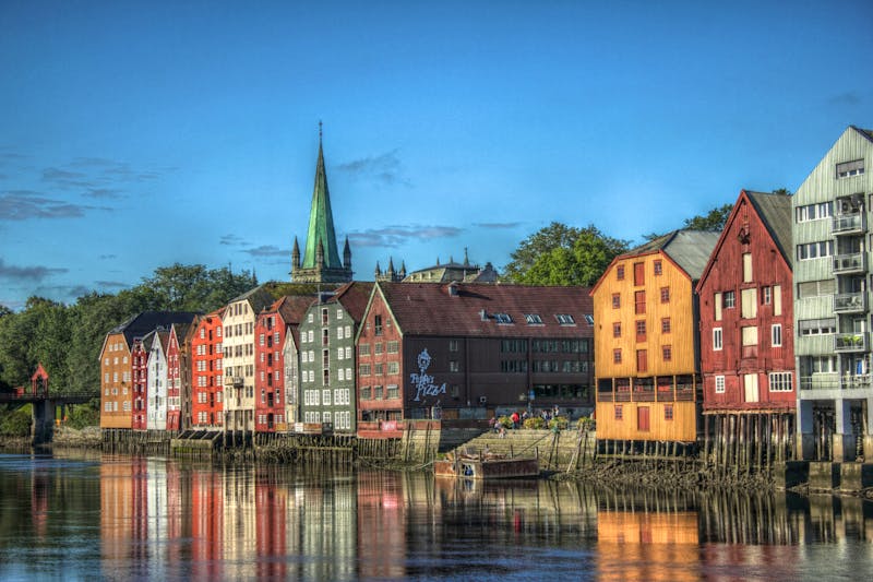 Trondheim in Norwegen - ©Hurtigruten