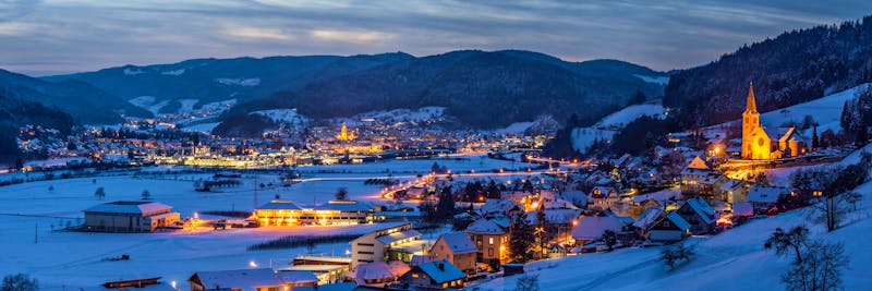 Panorama Winterlandschaft im Schwarzwald - ©marcelheinzmann - stock.adobe.com