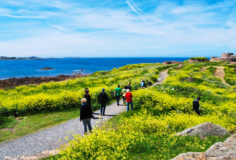 Spaziergang am Fort Hommet auf Guernsey - ©Eberhardt TRAVEL