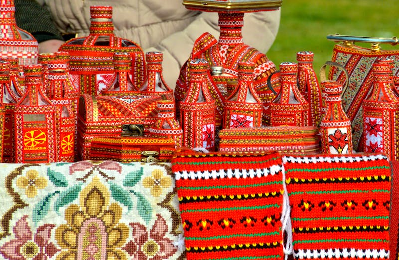 Souvenirs auf dem Markt in Ohrid - ©©bellakadife - stock.adobe.com