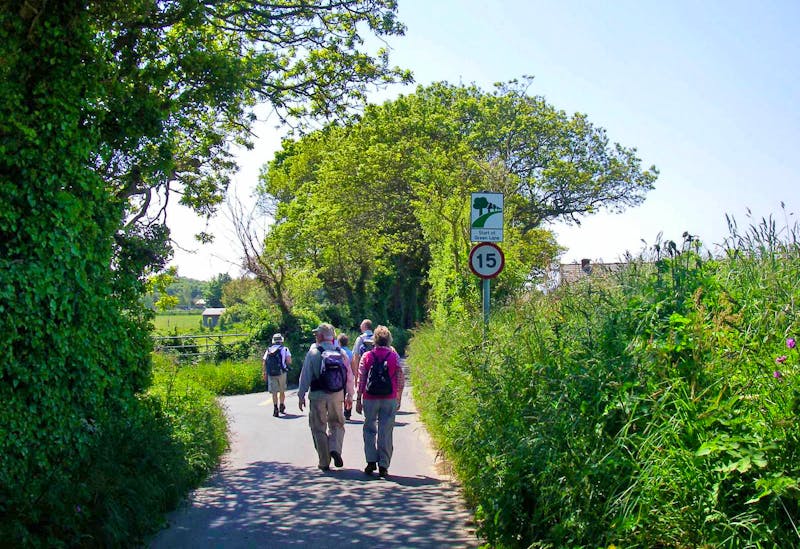 Wanderung entlang der Green Lanes auf Jersey - ©Eberhardt TRAVEL
