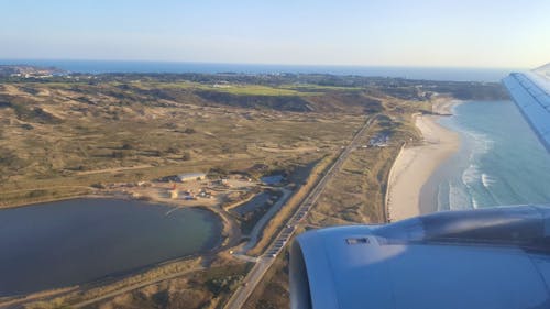 Anflug auf Jersey - Blick auf die Westküste &ndash; &copy; Eberhardt TRAVEL