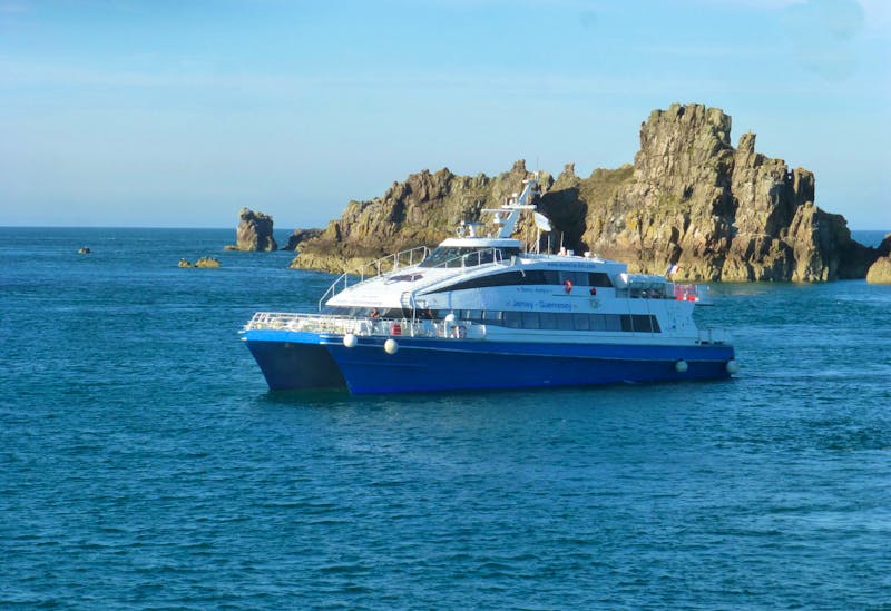 Fähre zwischen Jersey und Sark - ©Eberhardt TRAVEL