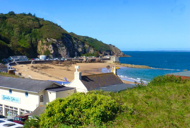 Blick auf die Bucht Greve de Lecq auf Jersey - ©Eberhardt TRAVEL