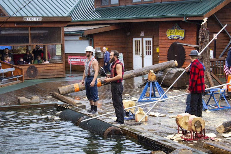Ketchikan – Lumberjack Show - ©Vivien Fiedler