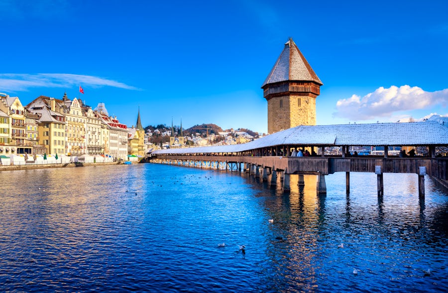 Kapellbrücke in Luzern – © ©Boris Stroujko - stock.adobe.com