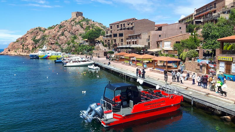 Calanche - Hafenort Porto - ©Eberhardt TRAVEL