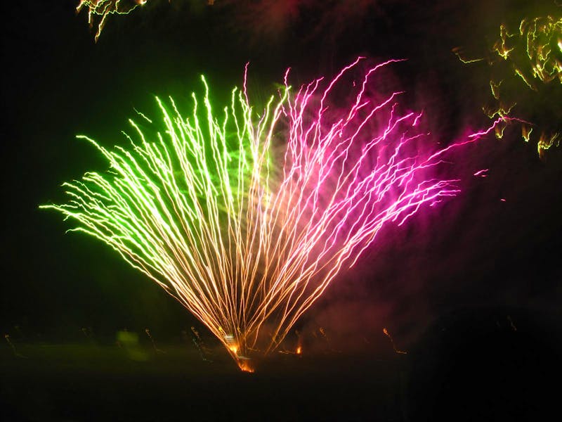 Interlaken - Neujahrsfeuerwerk - ©Annette Weise
