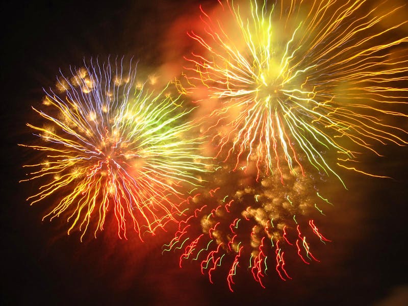 Interlaken - Neujahrsfeuerwerk - ©Annette Weise