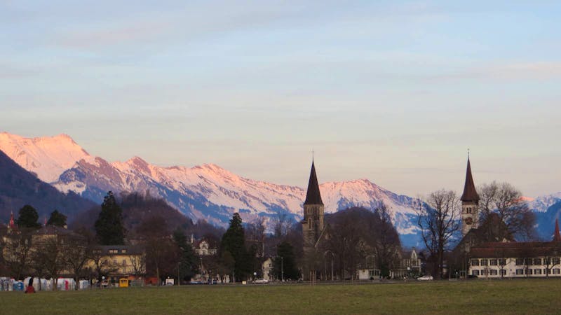 0166 Interlaken Blick zur Jungfrau - ©Annette Weise