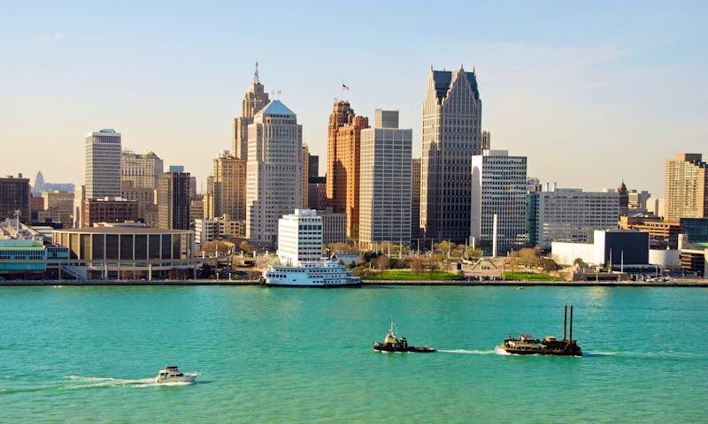 Detroit Skyline in Michigan - ©©icholakov - stock.adobe.com