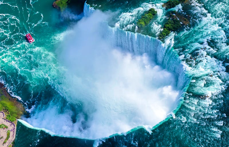 Niagara Fälle Vogelperspektive - ©©Tharanga - stock.adobe.com