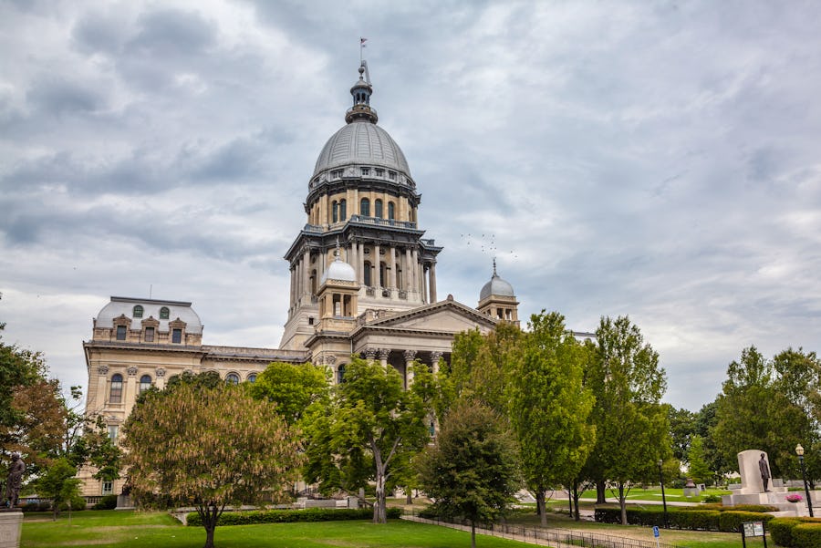 Springfield Illinois Capitol – © ©Dave Newman - stock.adobe.com