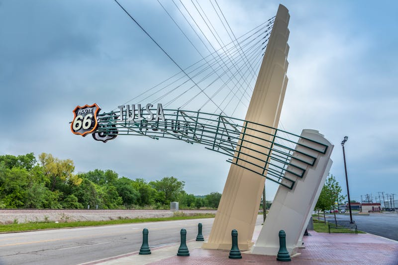 Tulsa Oklahoma Route 66 Schild - ©©Martina - stock.adobe.com