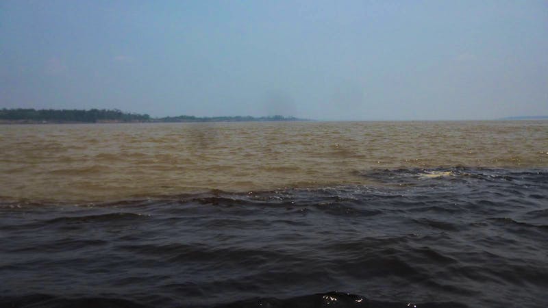 Rio Negro und Rio Solimoes - &copy;Anne-Maria Friedrich