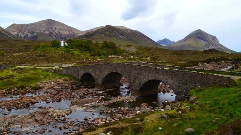 Cuillin Hills, Bridge of Sligachan - ©Konrad Füssel