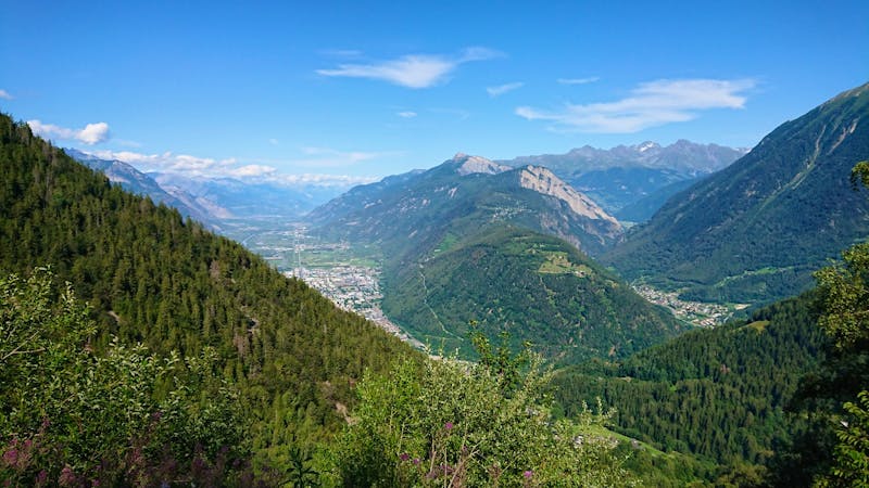 Fahrt über Pass Col de la Forclaz im Schweizer Kanton Wallis - ©Eberhardt TRAVEL - Dr. Michael Krause
