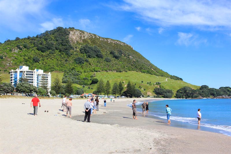 An der Bay of Plenty in Tauranga - ©Kristin Weigel