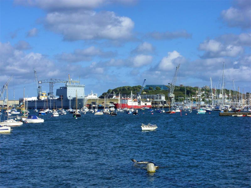 Falmouth Hafen - ©Sabine Heitzer