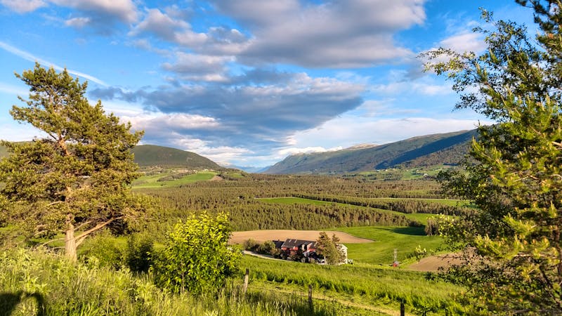 Blick ins Gudbrandsdal - ©Konrad Füssel