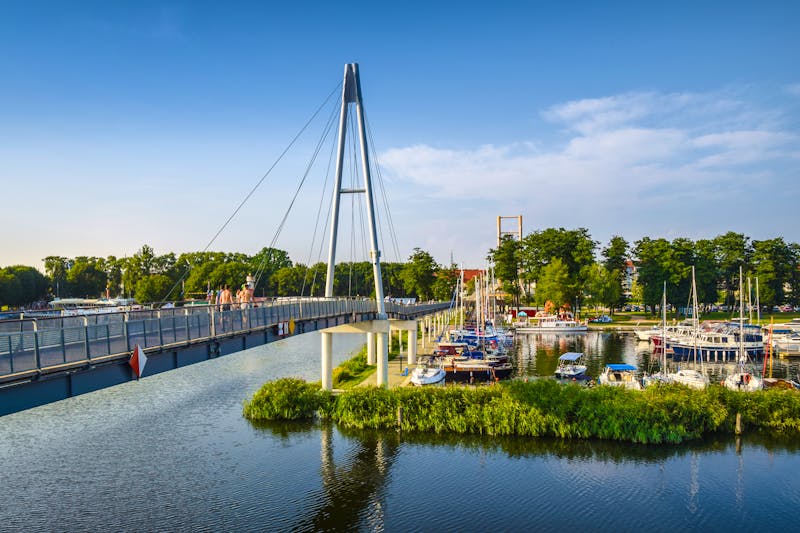 Hafen und Brücke in Lötzen - Masuren - ©©Krzysztof - stock.adobe.com